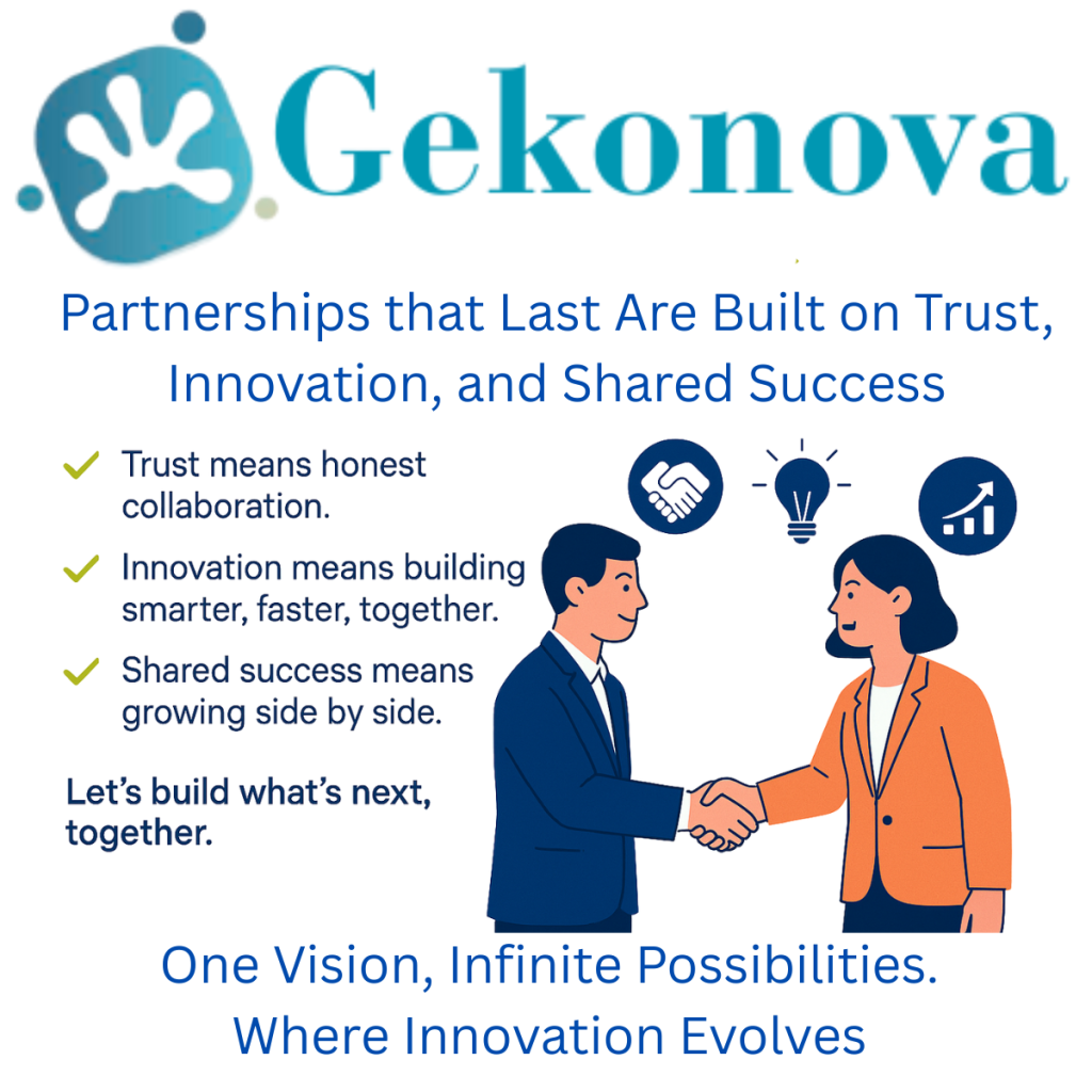 Trust and innovation foster collaboration.